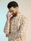 Men Multicolor Digital Print Kurta